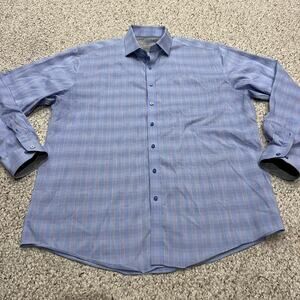 Twillory Performance Men's Long Sleeve Button Down Shirt Sz 36 Tailored Fit